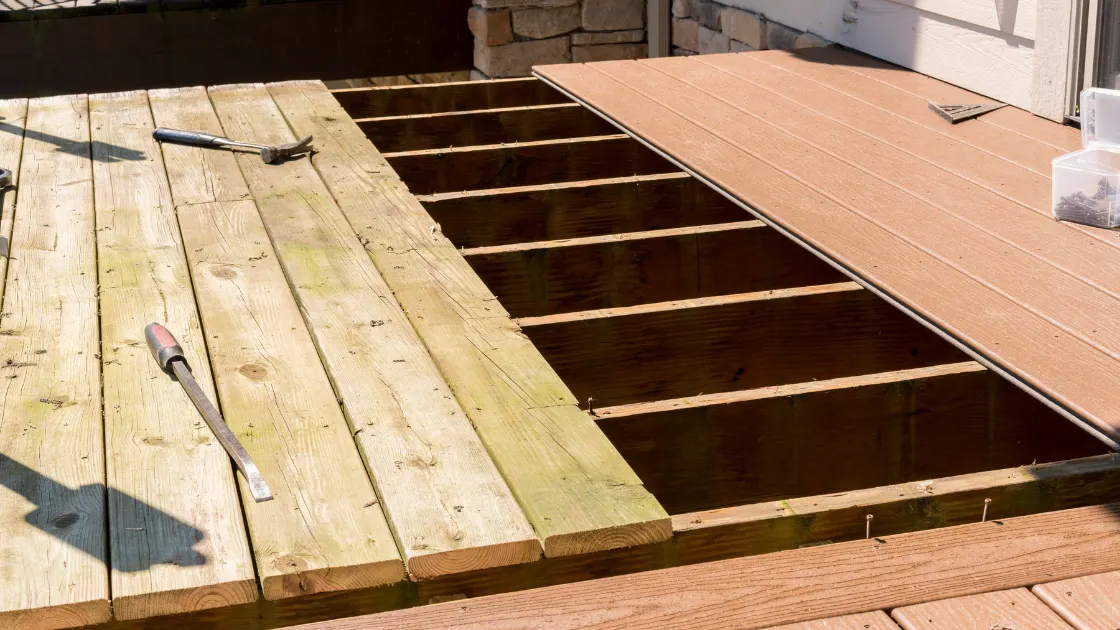 Deck Repair & Board Replacement